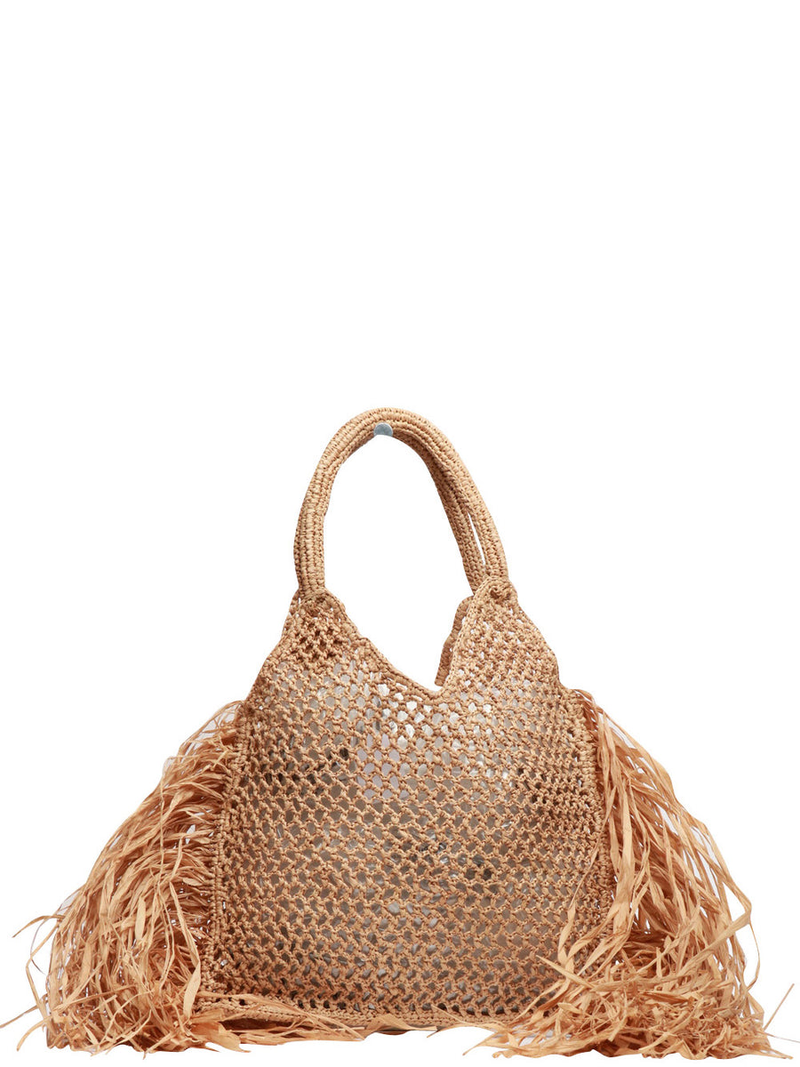Anna Field Borsa a mano - beige/black/beige