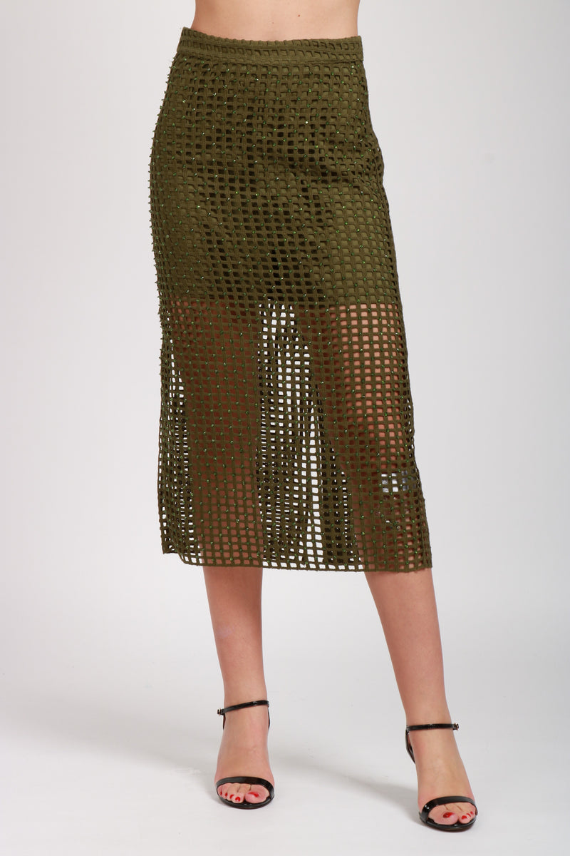スカート Essentiel Antwerp HANDKERCHIEF SEQUIN MESH SKIRT HANDKERCHIEF__KG14__c.jpg