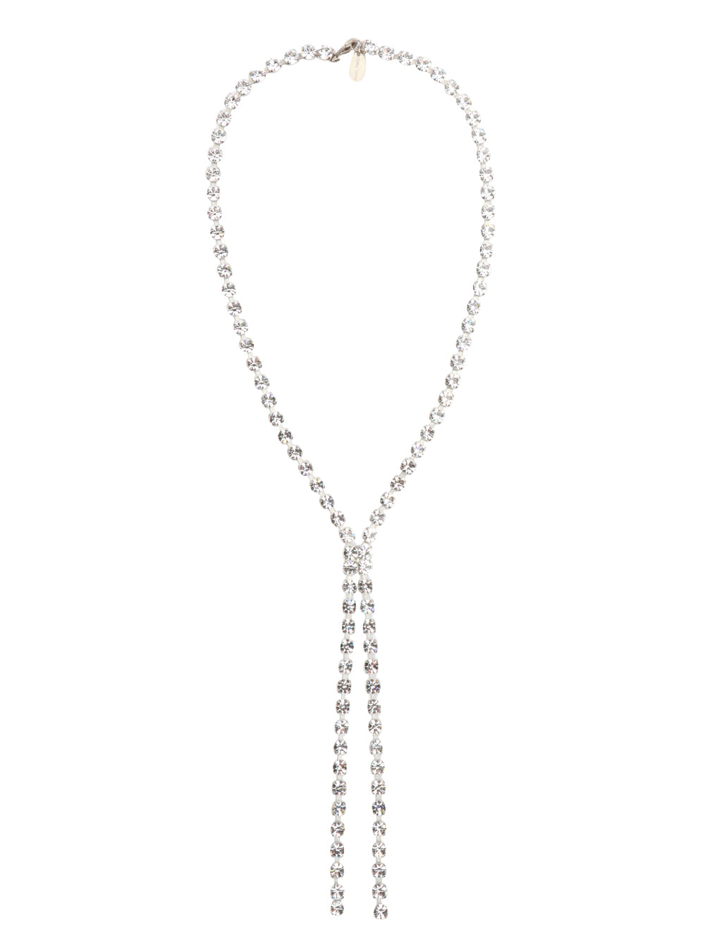Collana Corta con Cristalli Pendenti