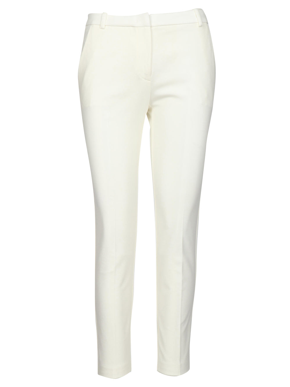 Pantaloni Bello Bianchi con Gamba Dritta