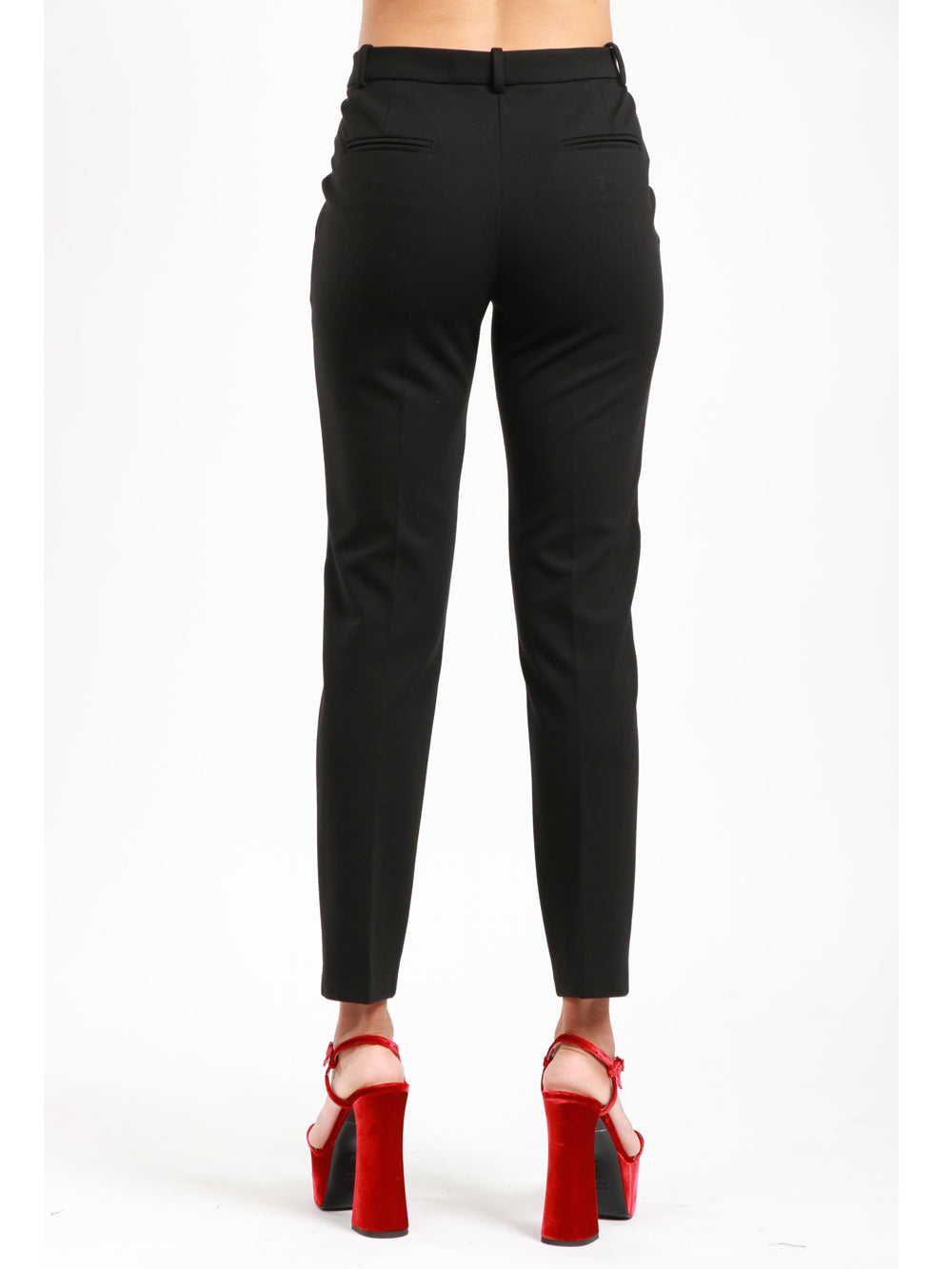 Pantaloni Bello Neri con Gamba Dritta