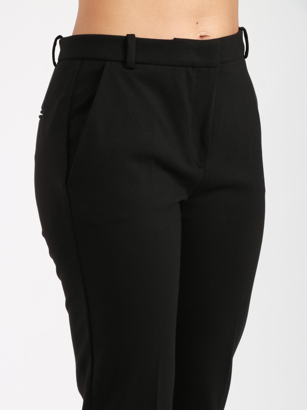Pantaloni Bello Neri con Gamba Dritta