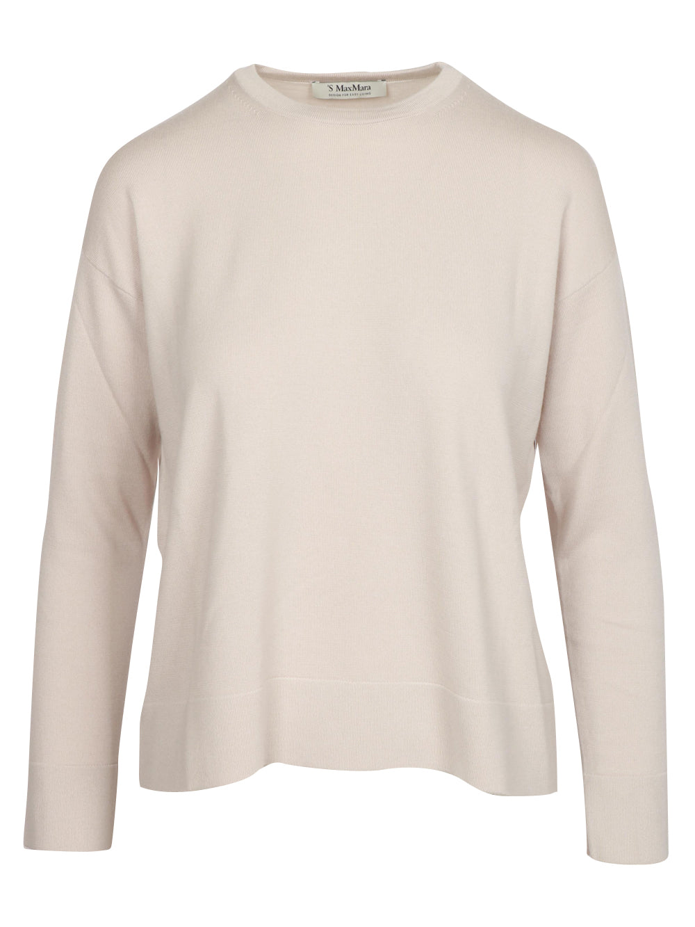 Maglia West Girocollo in Lana Vergine Tortora