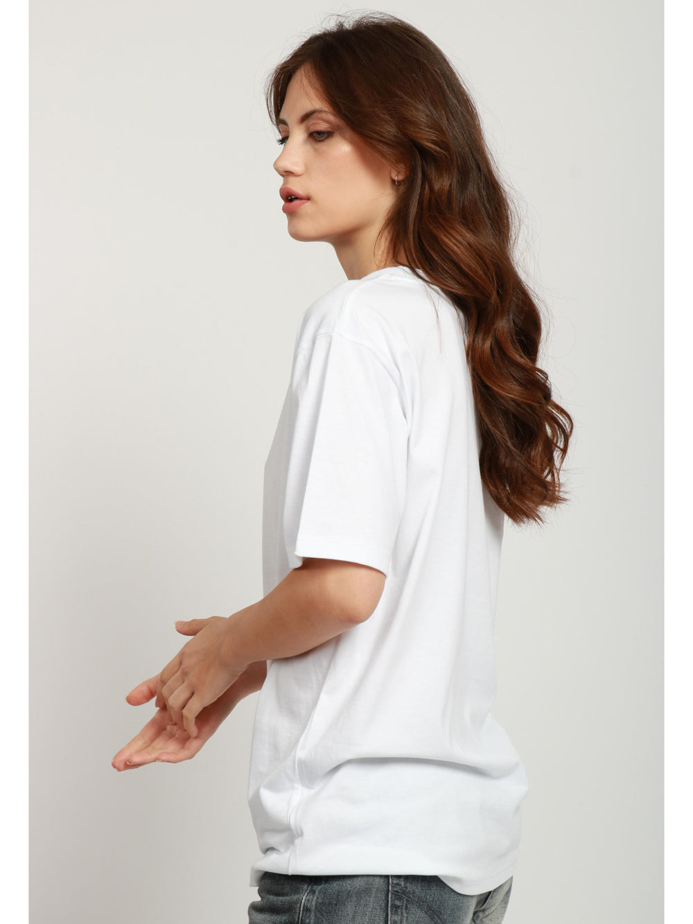 T-Shirt Ciao Amore I'M Not Your Amore in Cotone Bianca