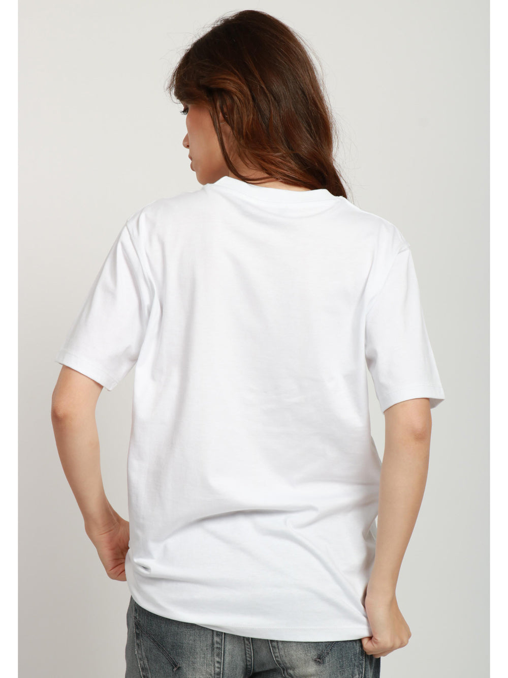 T-Shirt Ciao Amore I'M Not Your Amore in Cotone Bianca
