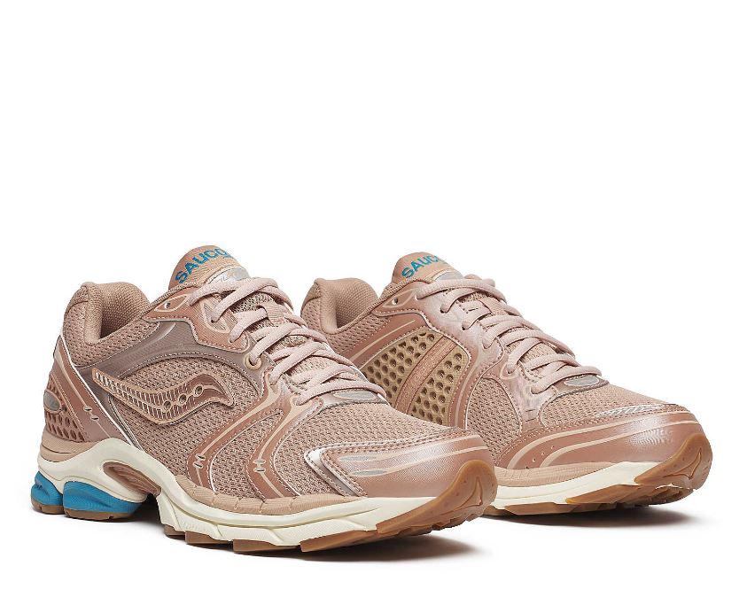 SAUCONY Scarpe Sneakers ProGrid Triumph 4 CS Cipria Cipria