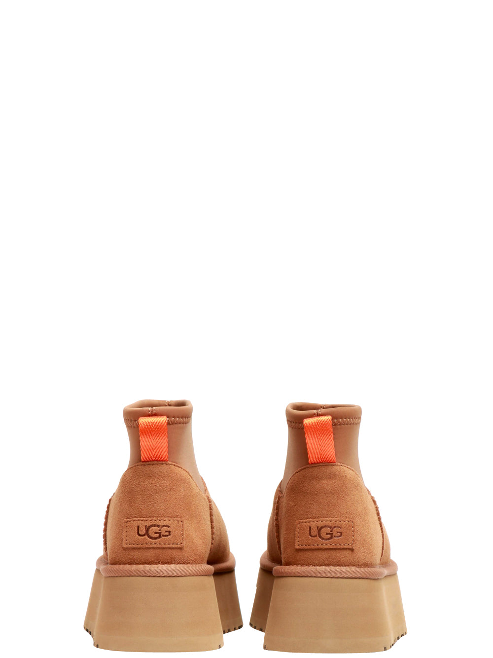 Stivali Classic Mini Dipper in Suede Nocciola con Imbottitura in Lana