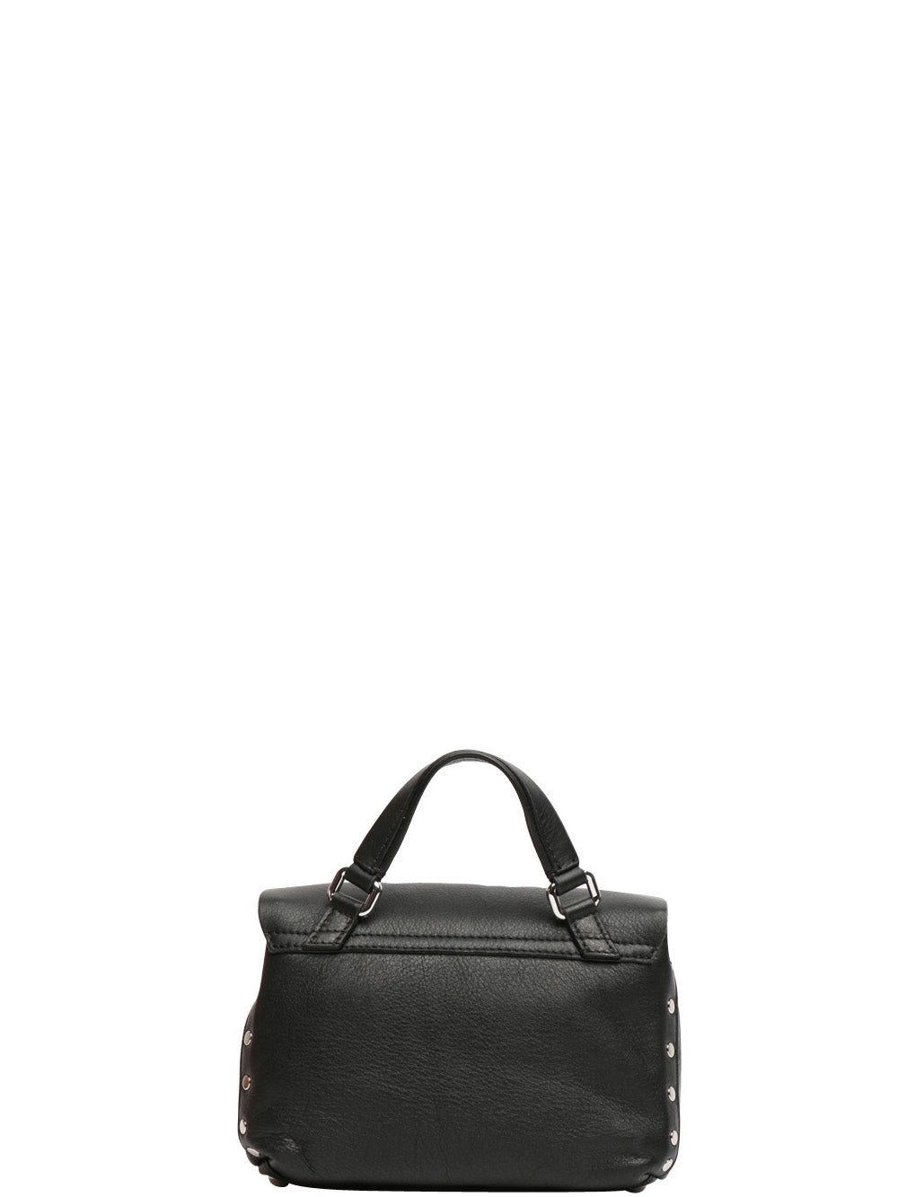 Borsa a Mano Postina Piuma Baby in Pelle Nera