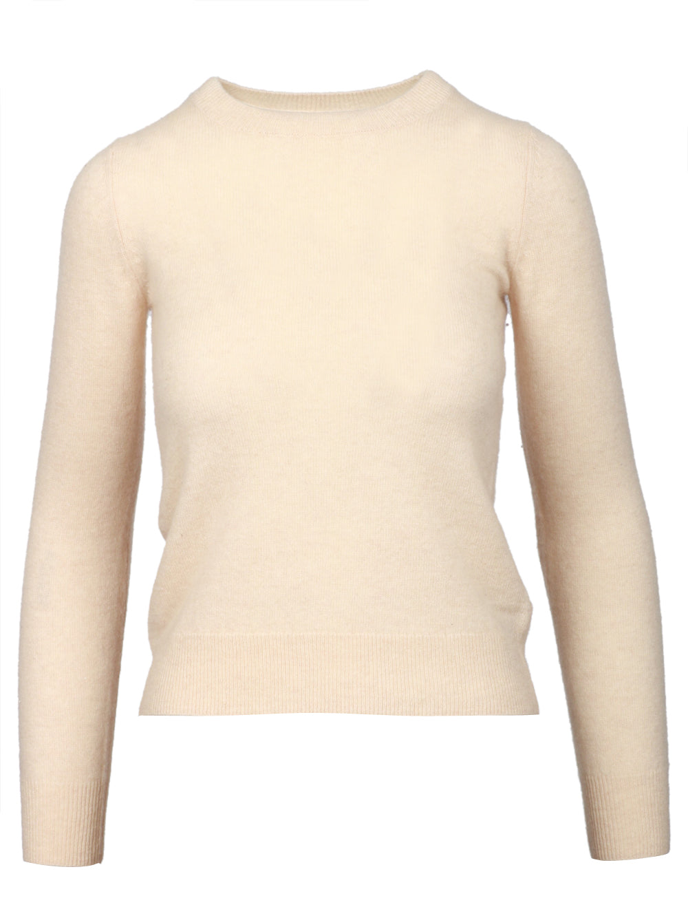 ABSOLUT CASHMERE Maglia Catelina Girocollo in Cashmere Conchiglia Beige