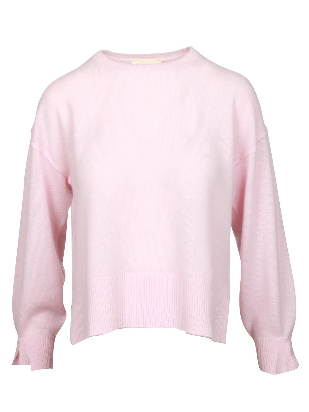 ABSOLUT CASHMERE Maglia Caterina Girocollo in Cashmere Rosa Rosa