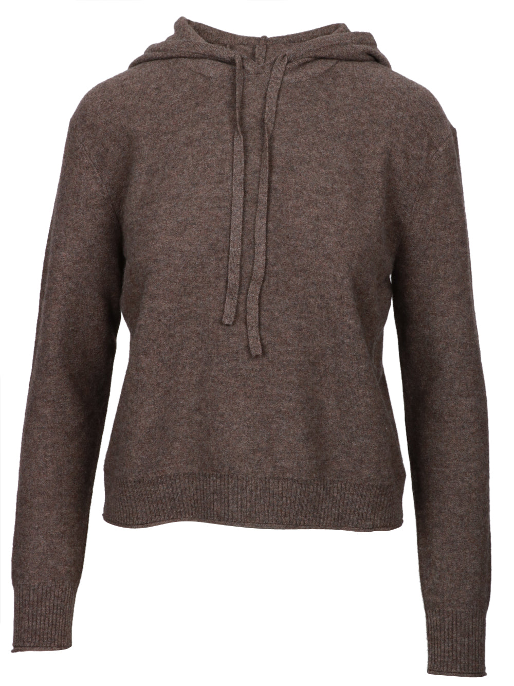 ABSOLUT CASHMERE Felpa Emma in Maglia in Misto Cashmere Tortora Legno