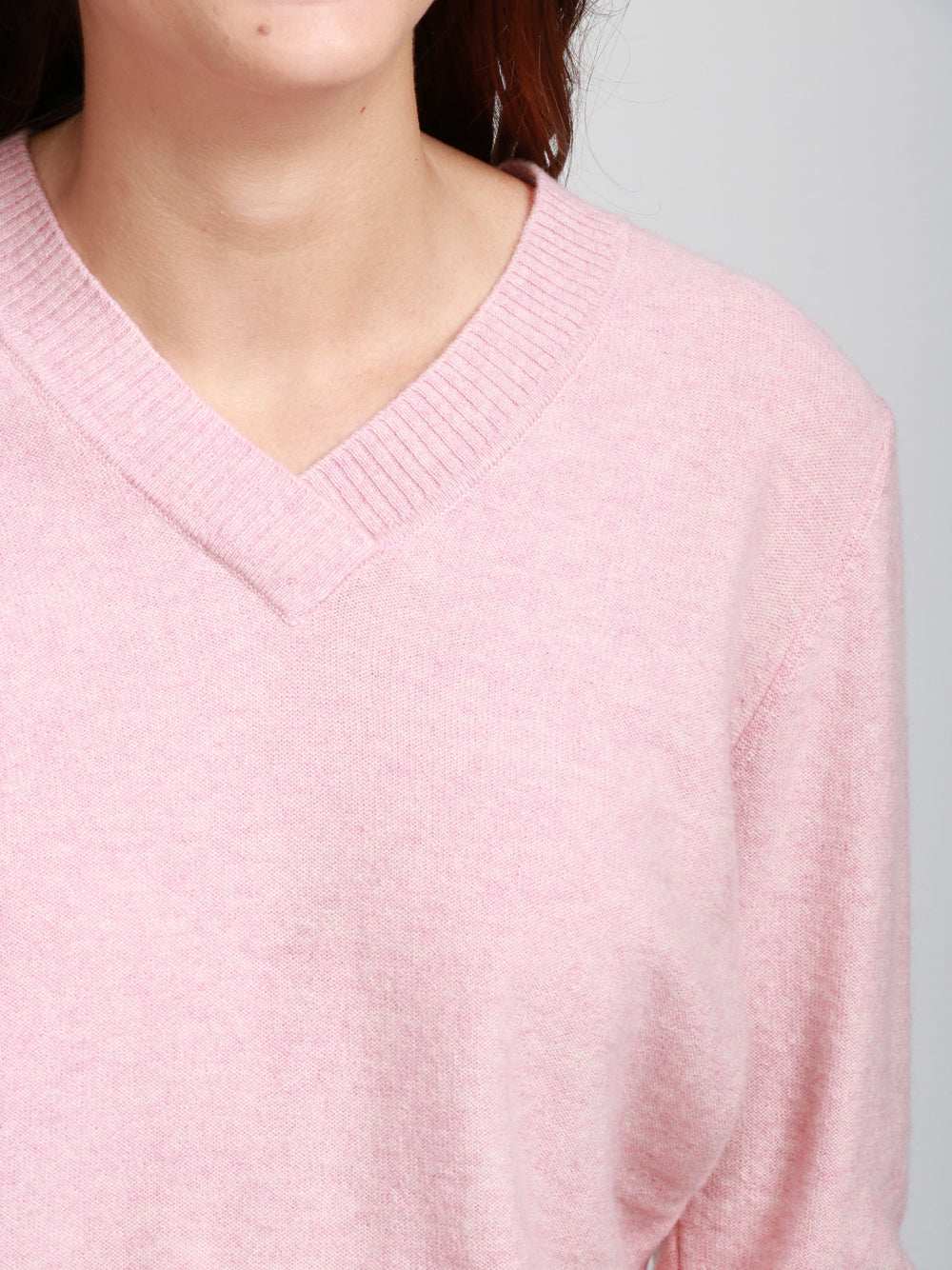 ABSOLUT CASHMERE Maglia Francesca in Misto Cashmere Rosa Rosa