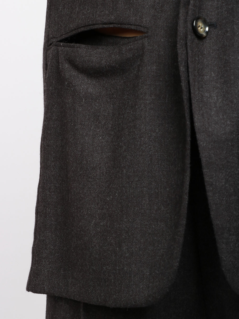 ALBERTA FERRETTI Giacca Top scollo a V Mono Petto Grigia Grigio Antracite