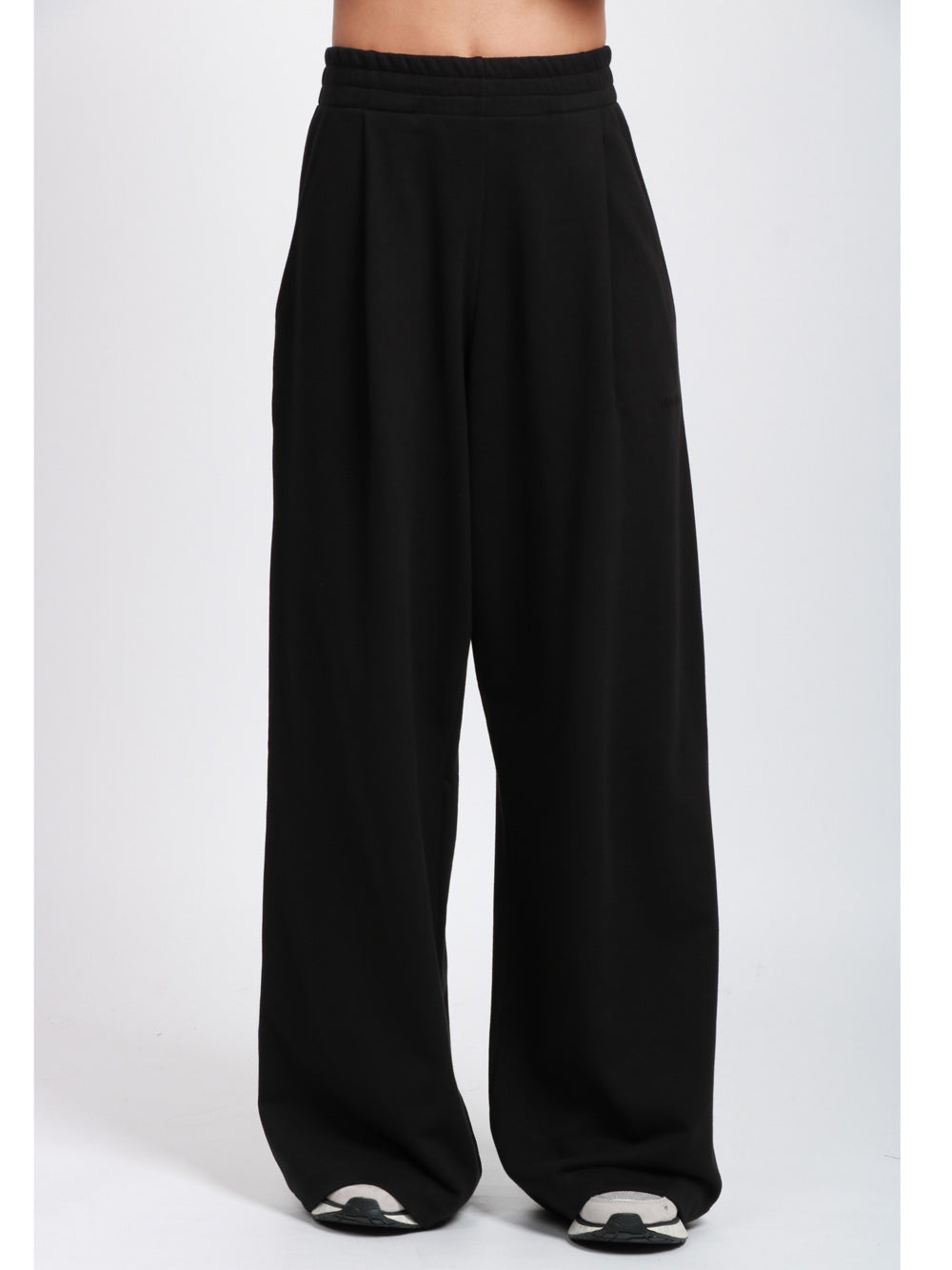 AMAZUIN Pantaloni di Tuta Oxani in Felpa Neri Nero