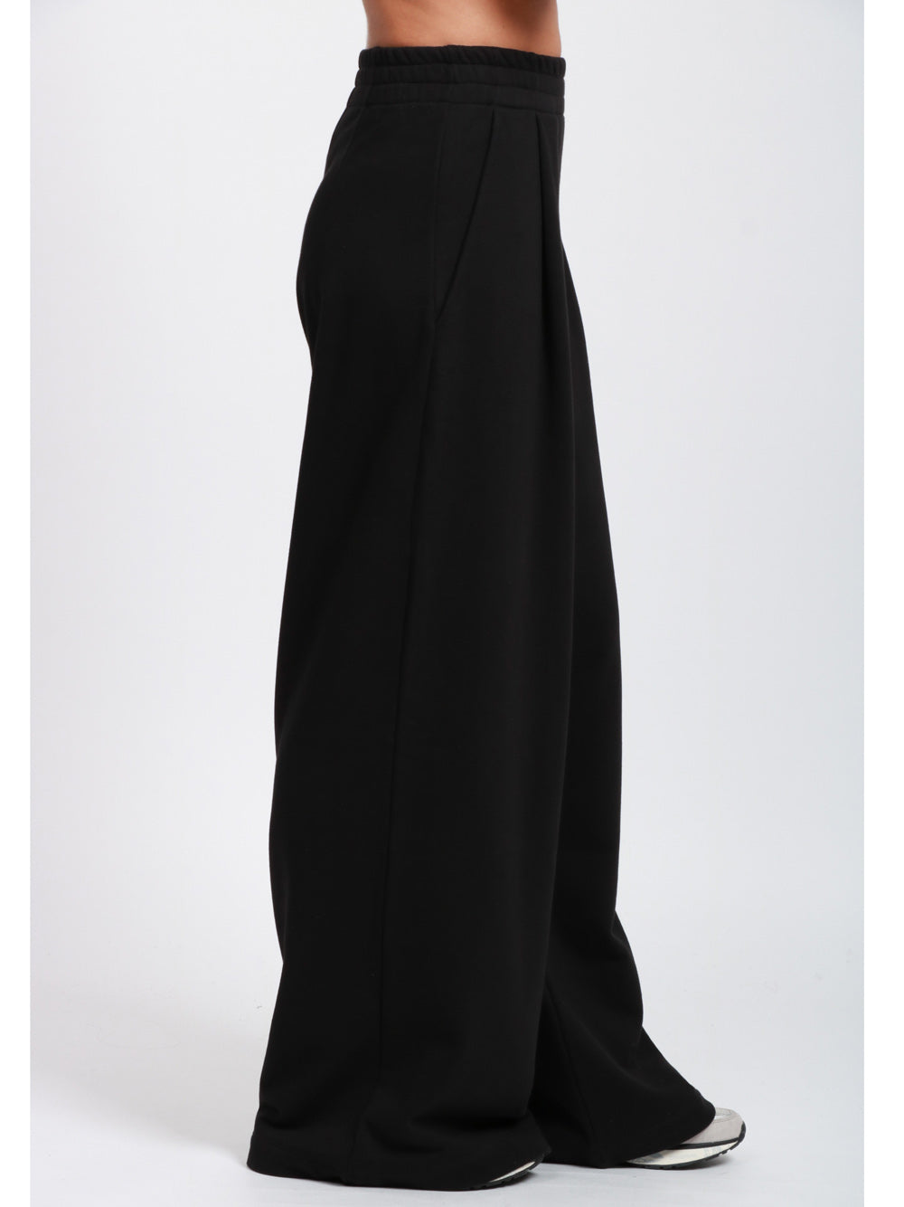 AMAZUIN Pantaloni di Tuta Oxani in Felpa Neri Nero
