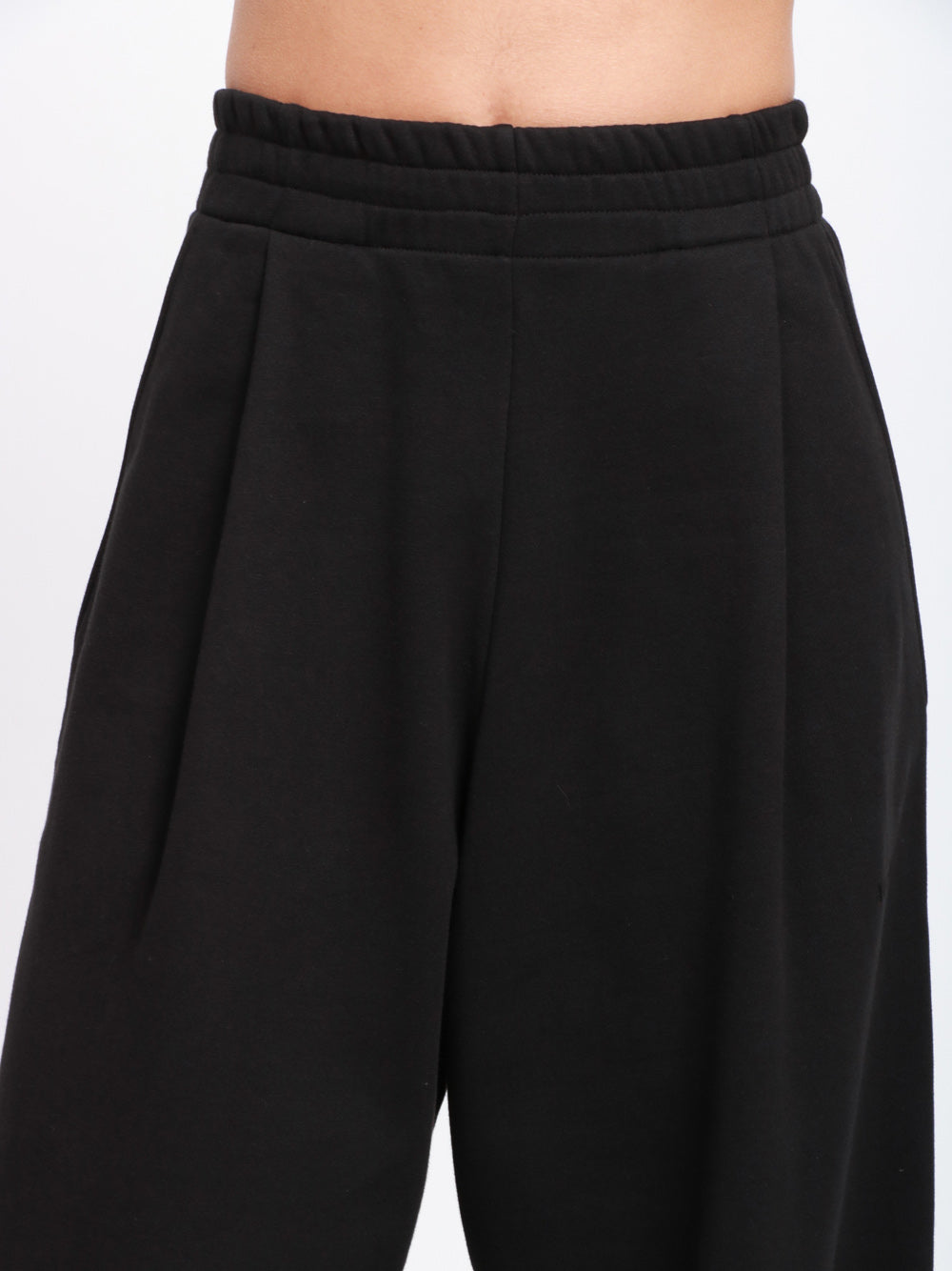AMAZUIN Pantaloni di Tuta Oxani in Felpa Neri Nero