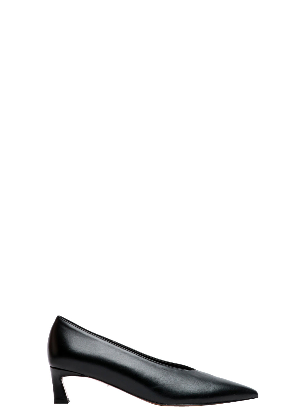 BIANCA DI Scarpe Décolleté a Punta in Pelle Nere Nero