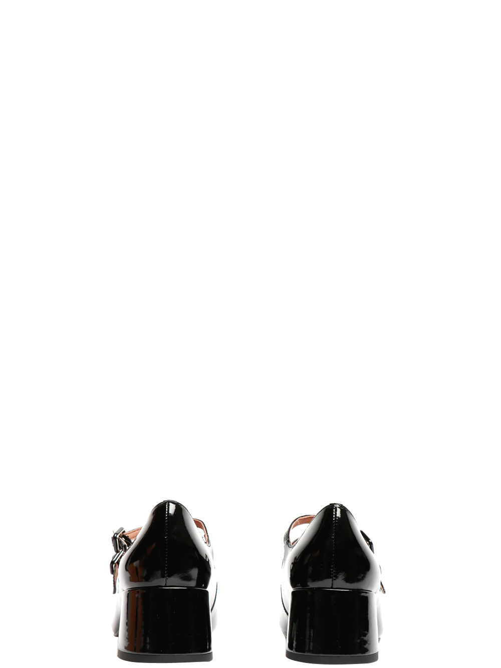 BIBI LOU Scarpe Mary Jane Cardiff in Pelle Verniciata Nere Nero