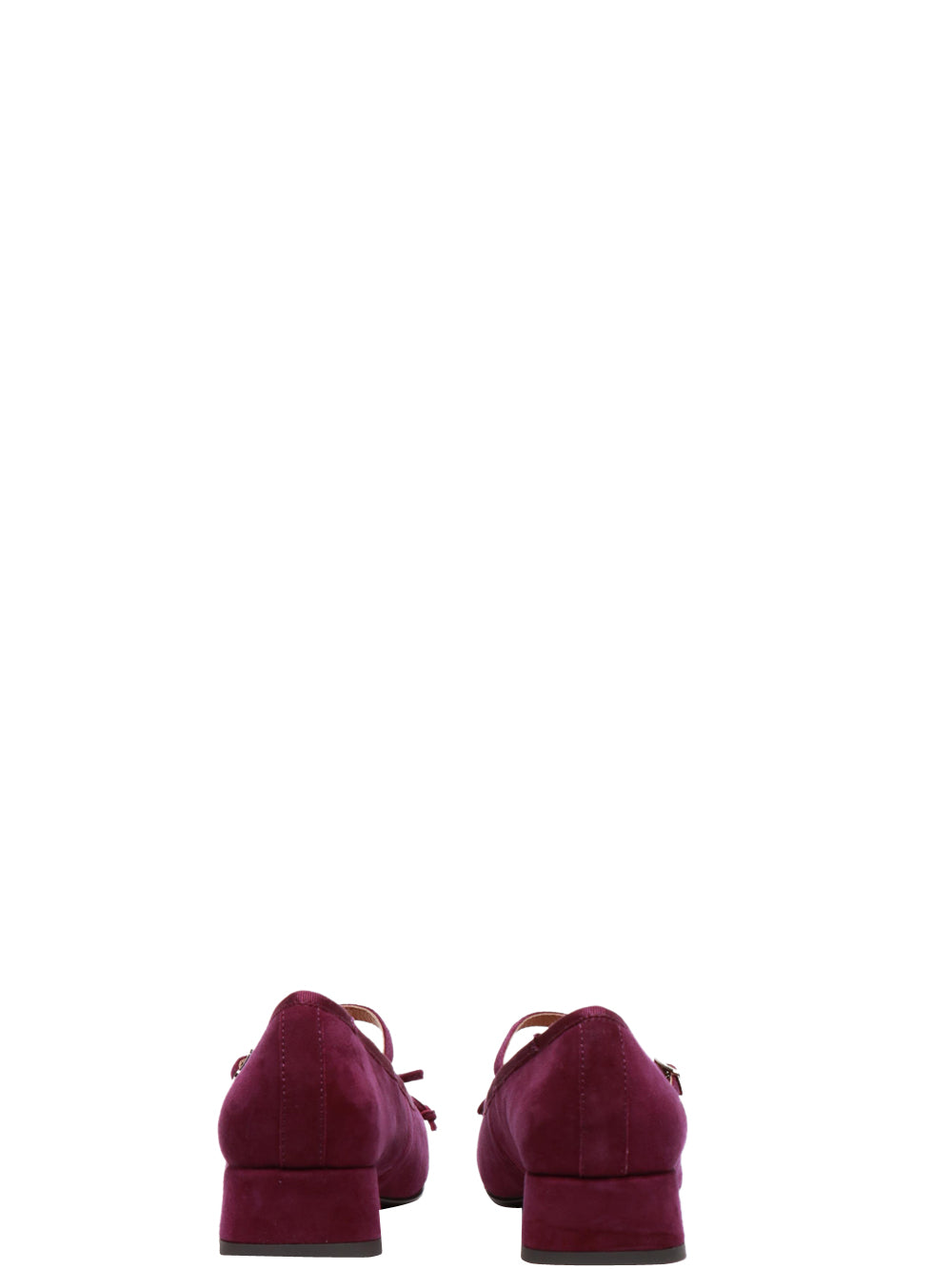 BIBI LOU Scarpe Ballerina Suzy in Pelle Scamosciata Vinaccio Melanzana