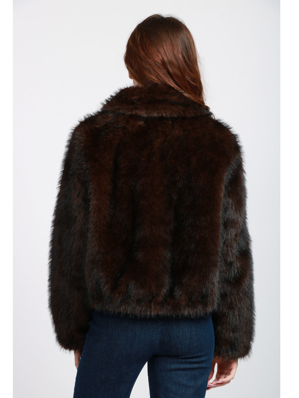 BULLY Giubbino in Ecopelliccia Marrone Marrone