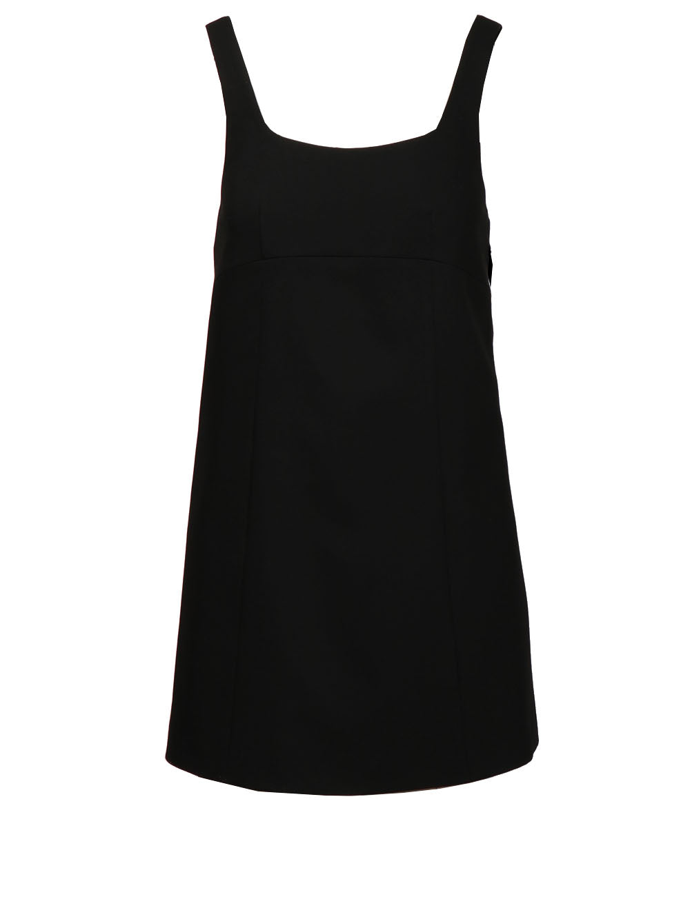 DONDUP Vestito Corto Tubino in Twill Nero Nero