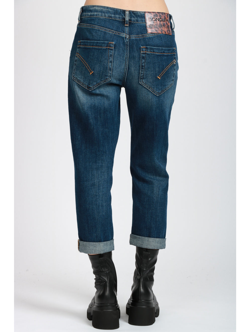 DONDUP Jeans Koons in Denim Scuro Denim Blu