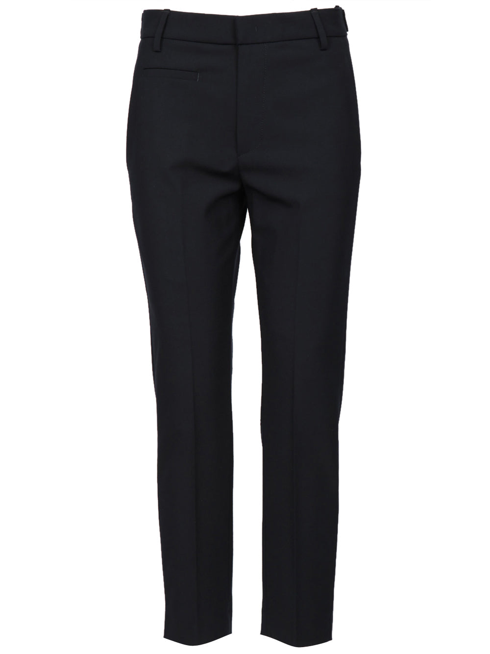DONDUP Pantaloni Ariel 27 Inches in Fresco Lana Blu Notte Blu