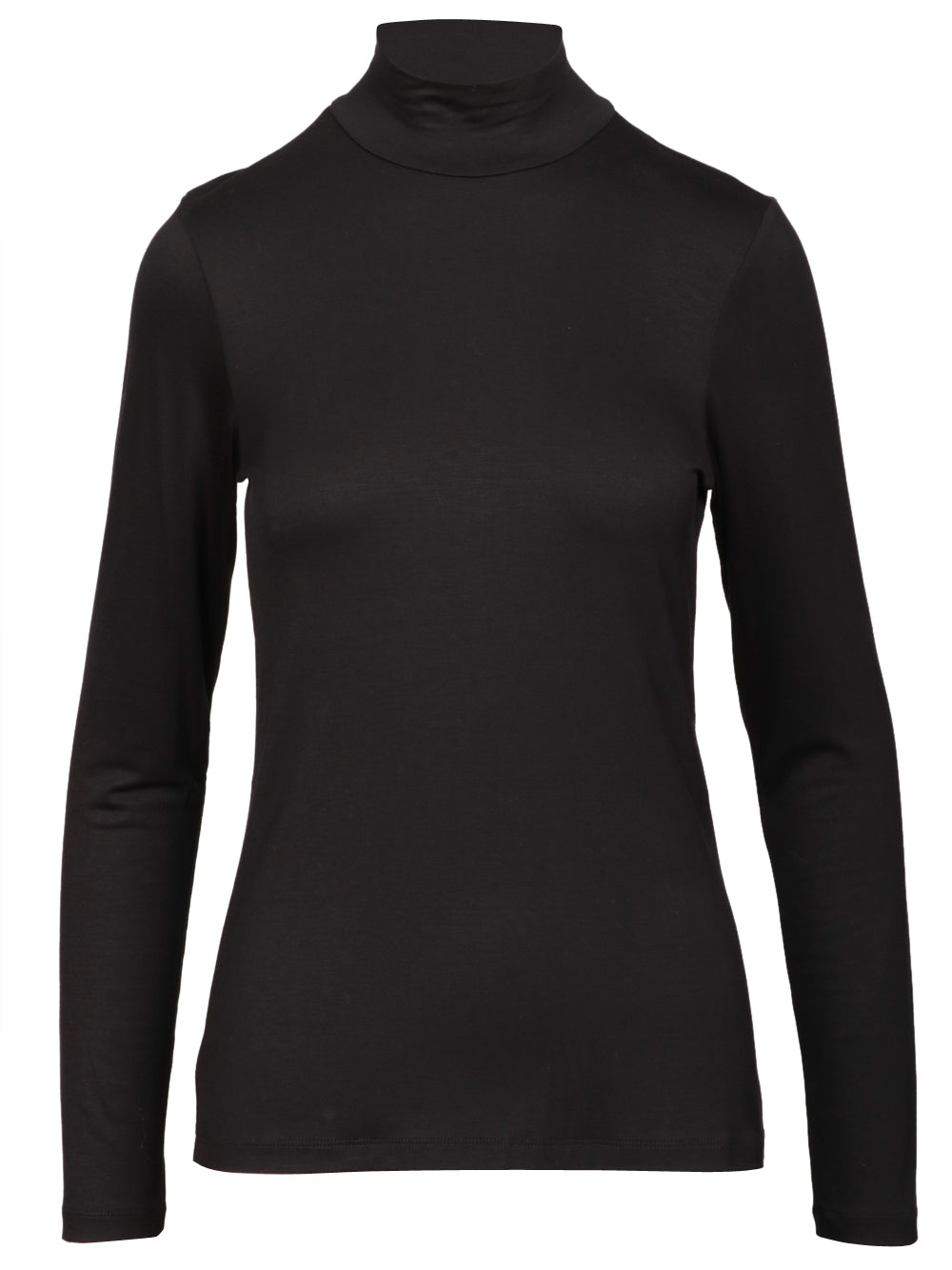 DONDUP Maglia Nera Collo Alto e Maniche Lunghe Nero