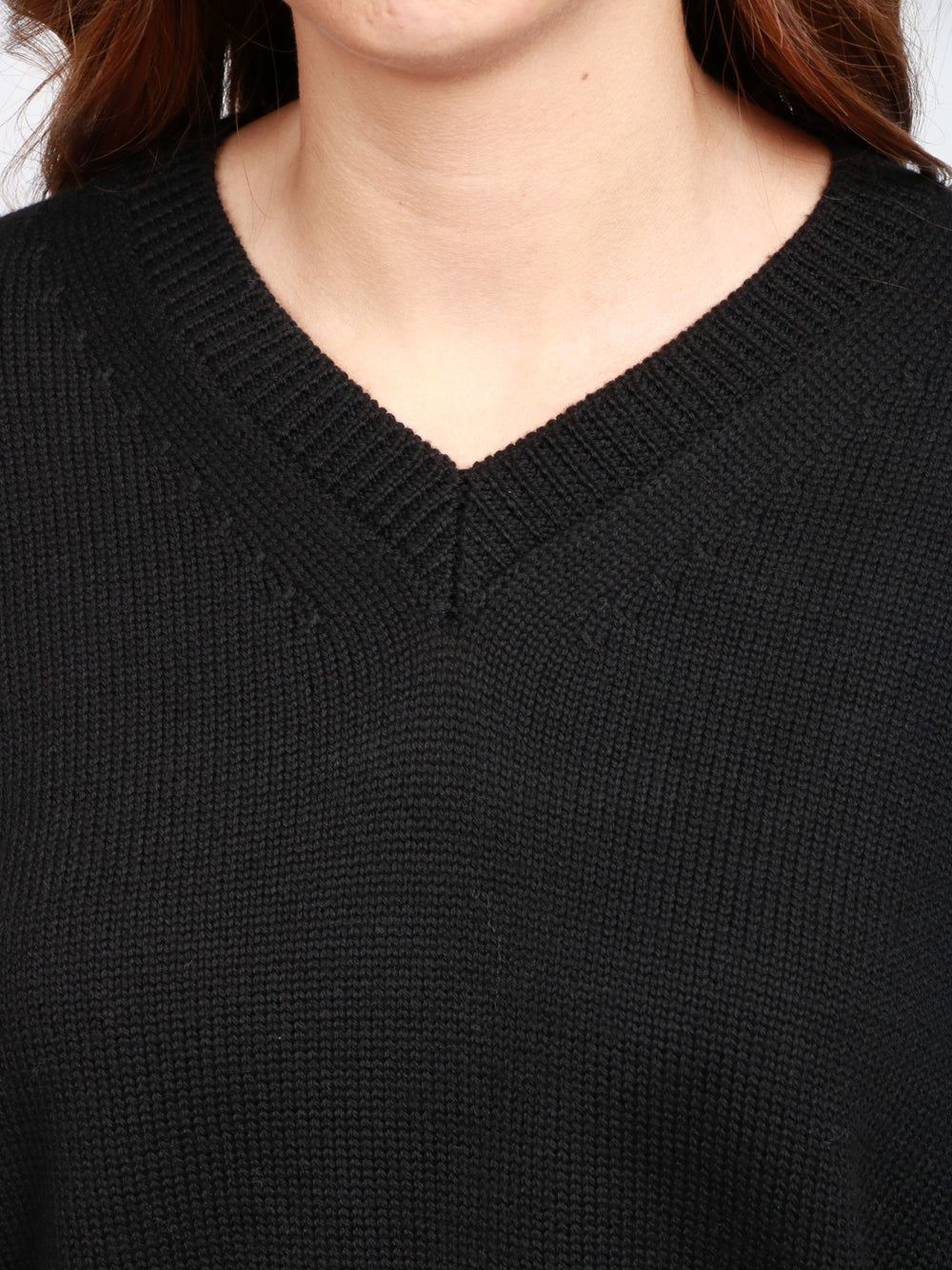 DONDUP Maglia in Lana Nero Crop Nero