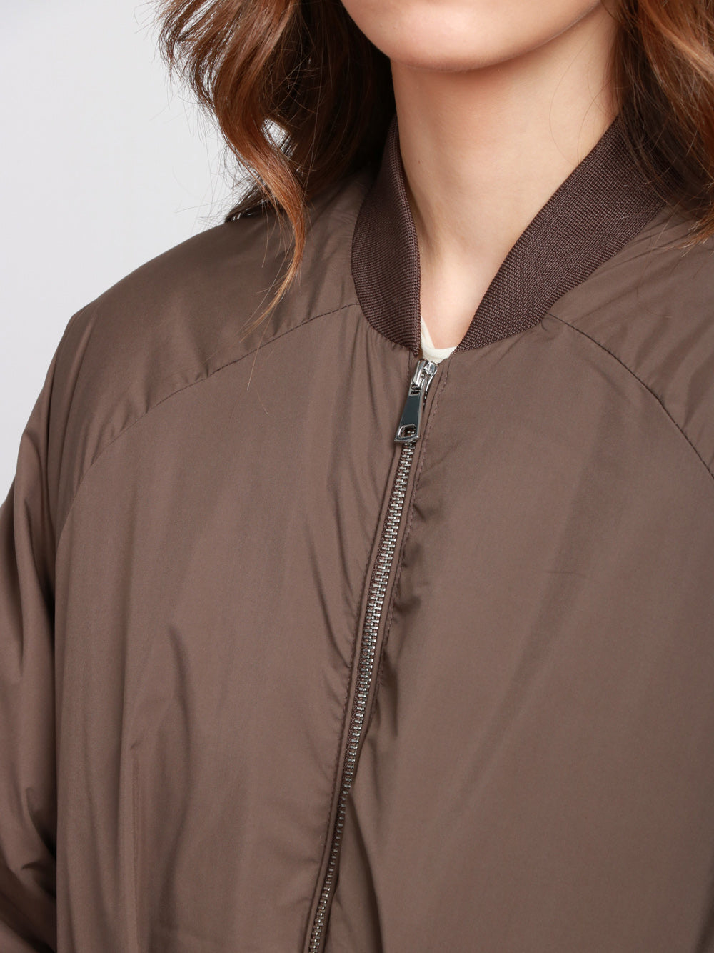 ERIKA CAVALLINI Bomber Francesca Imbottito Marrone Marrone