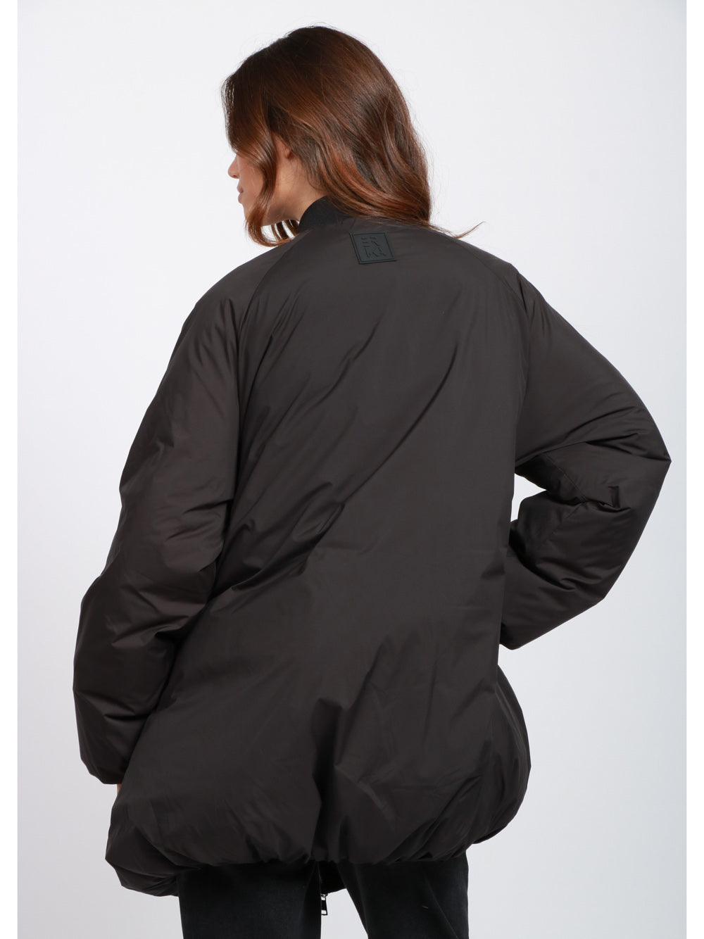 ERIKA CAVALLINI Bomber Francesca Imbottito Nero Nero