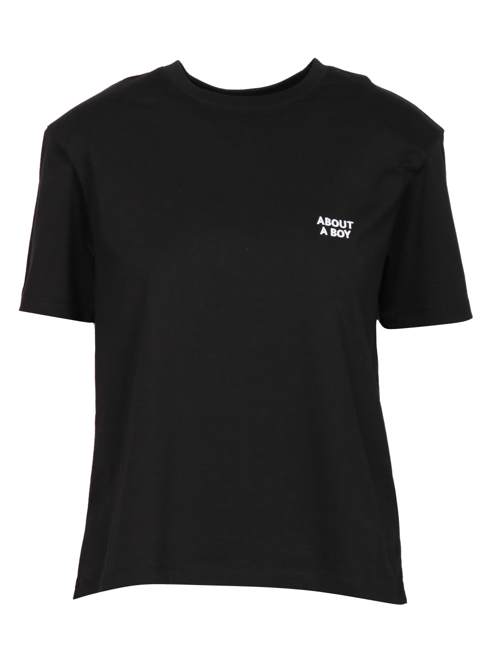 ERIKA CAVALLINI T-shirt in Cotone Nera About a Boy Nero