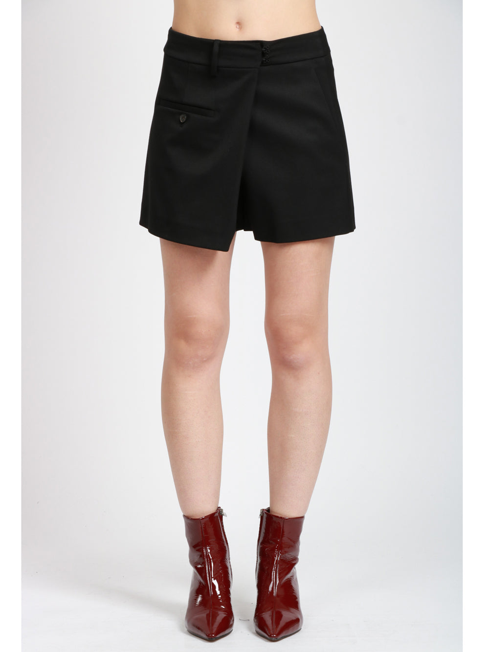 ERIKA CAVALLINI Skorts Wally a Portafogli Nero Nero