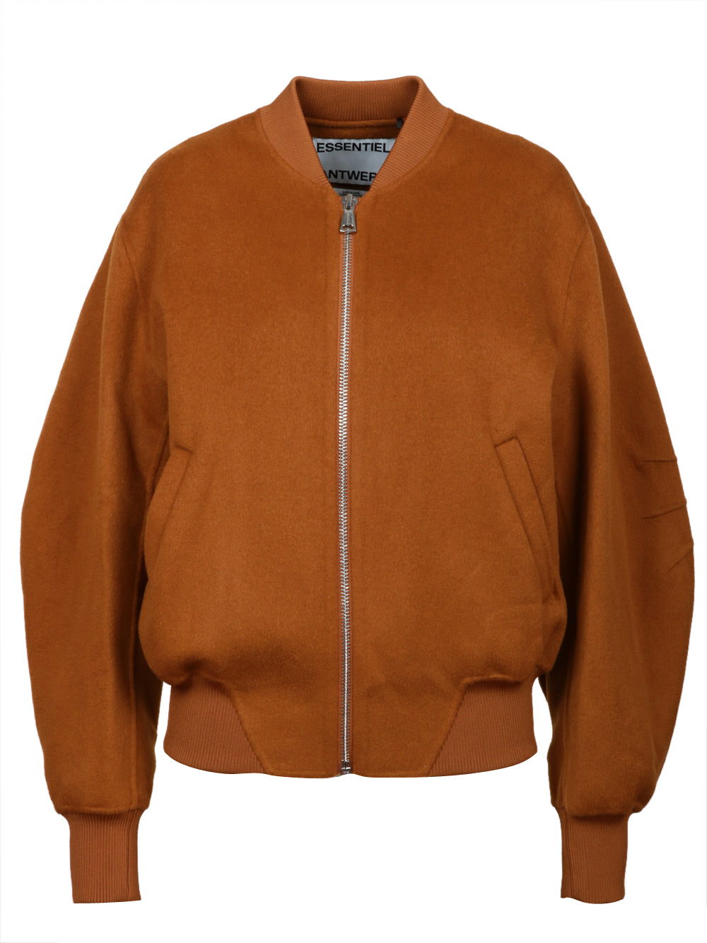 ESSENTIEL ANTWERP Bomber Isoft in Lana Color Biscotto Biscotto