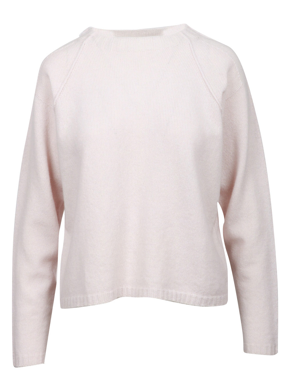 FLOOR Maglia Girocollo in Lana Merino Avorio Avorio