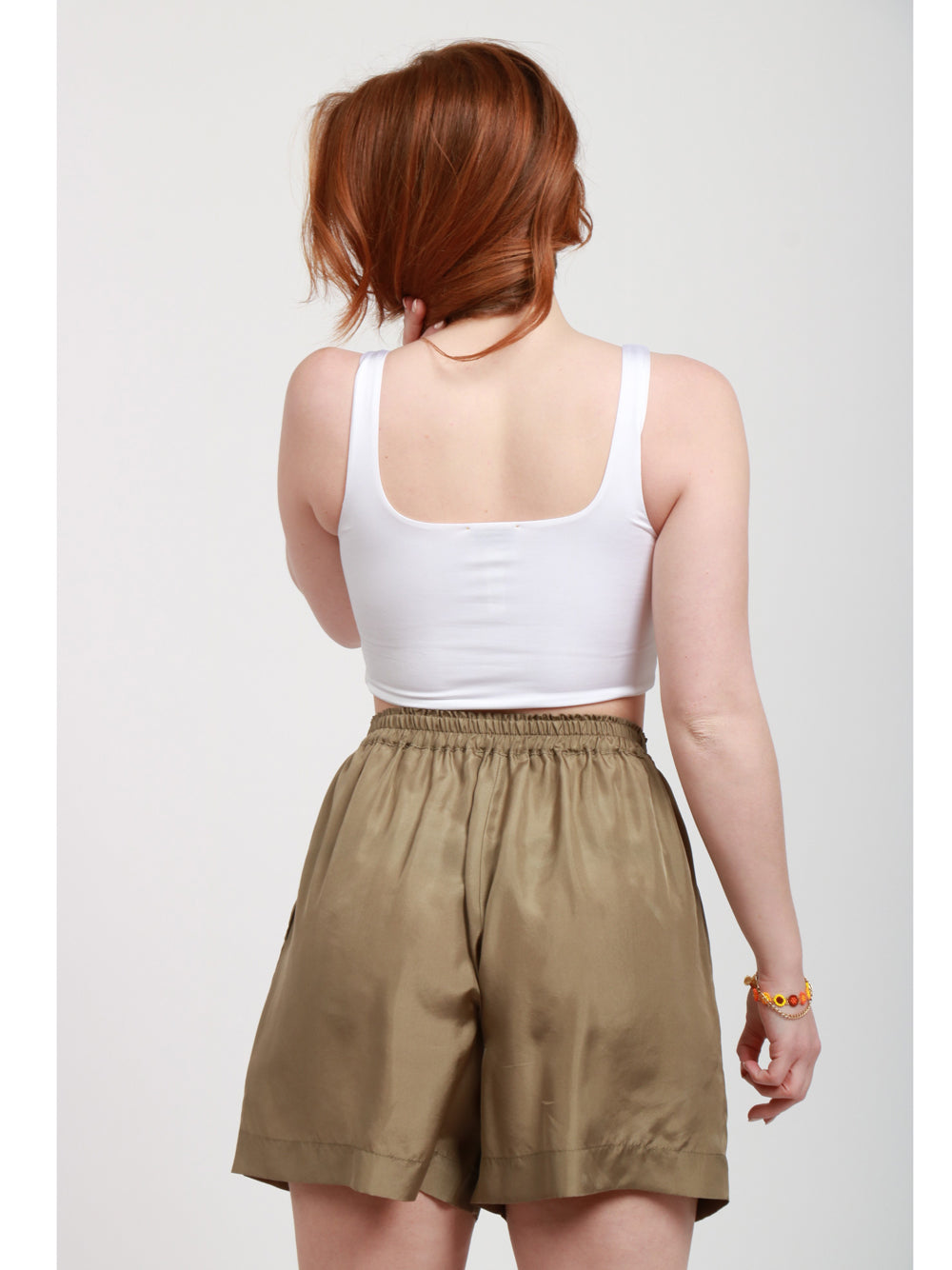 FORTE FORTE Top Bralette Bianco Bianco