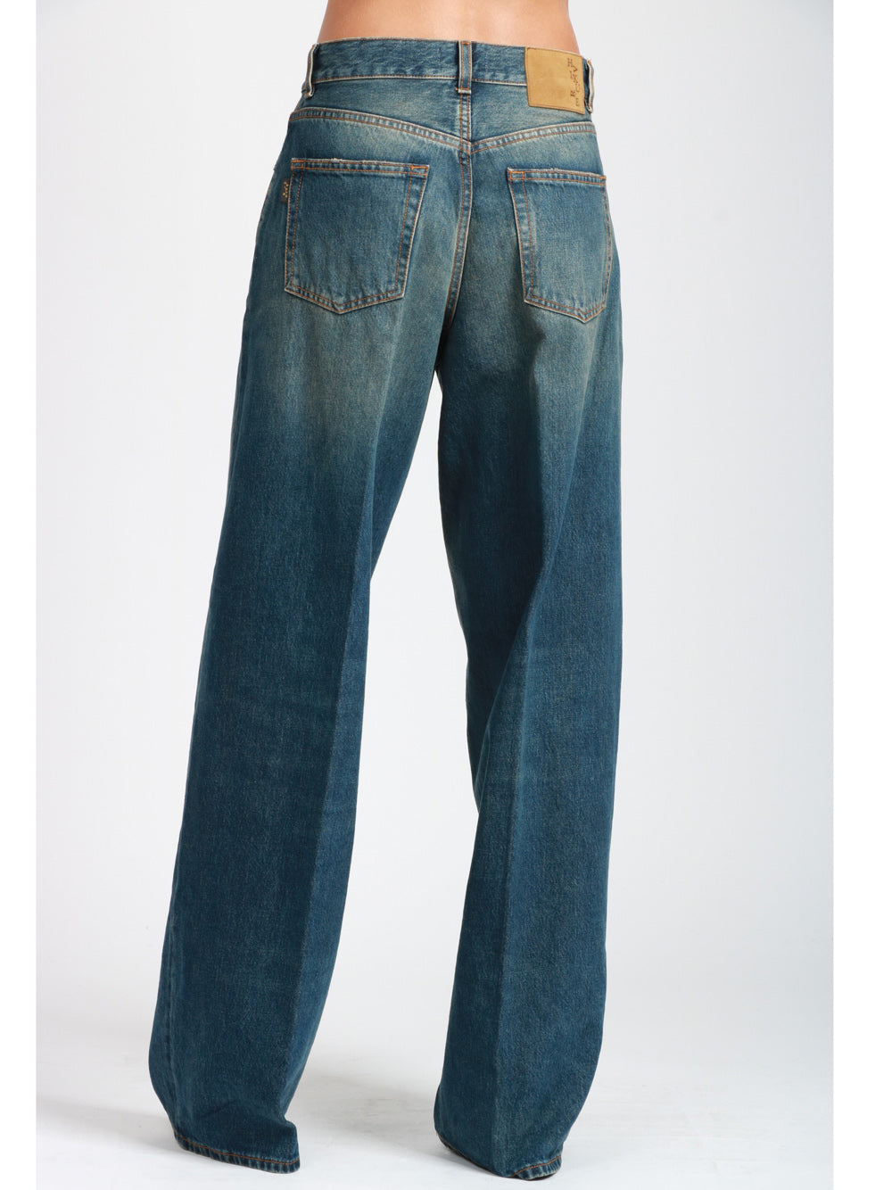 HAIKURE Jeans Bethany in Denim di Cotone Blu Denim Blu