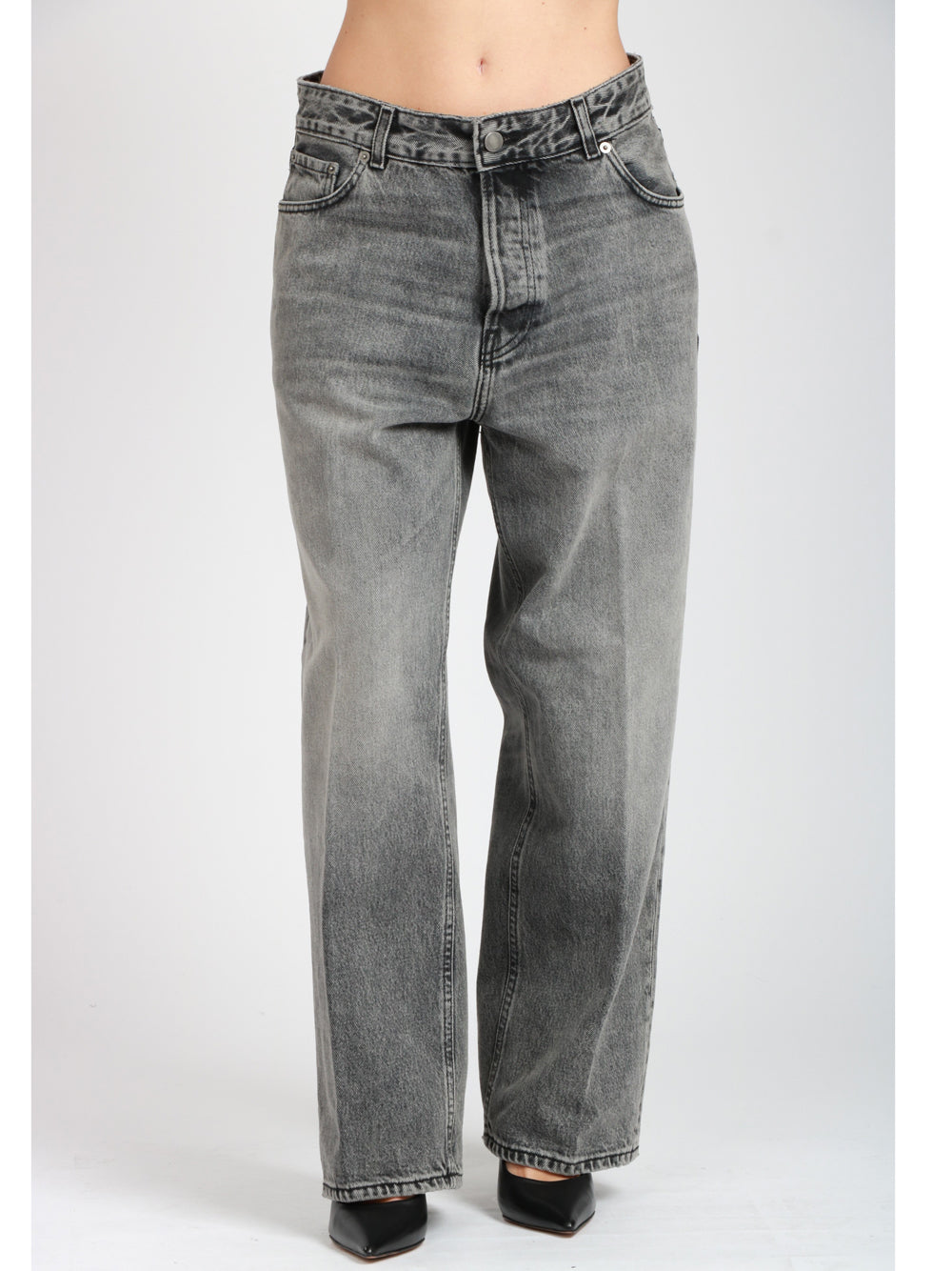 HAIKURE Jeans Betty in Denim Grigio Denim Grigio