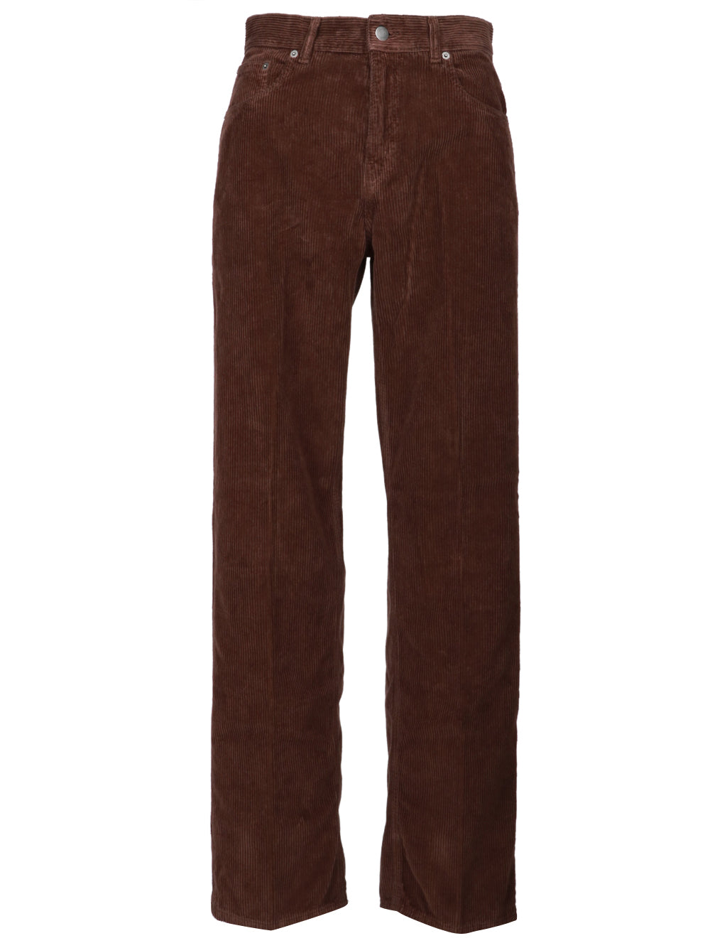 HAIKURE Pantaloni Bonnie in Velluto a Costine Marrone Marrone