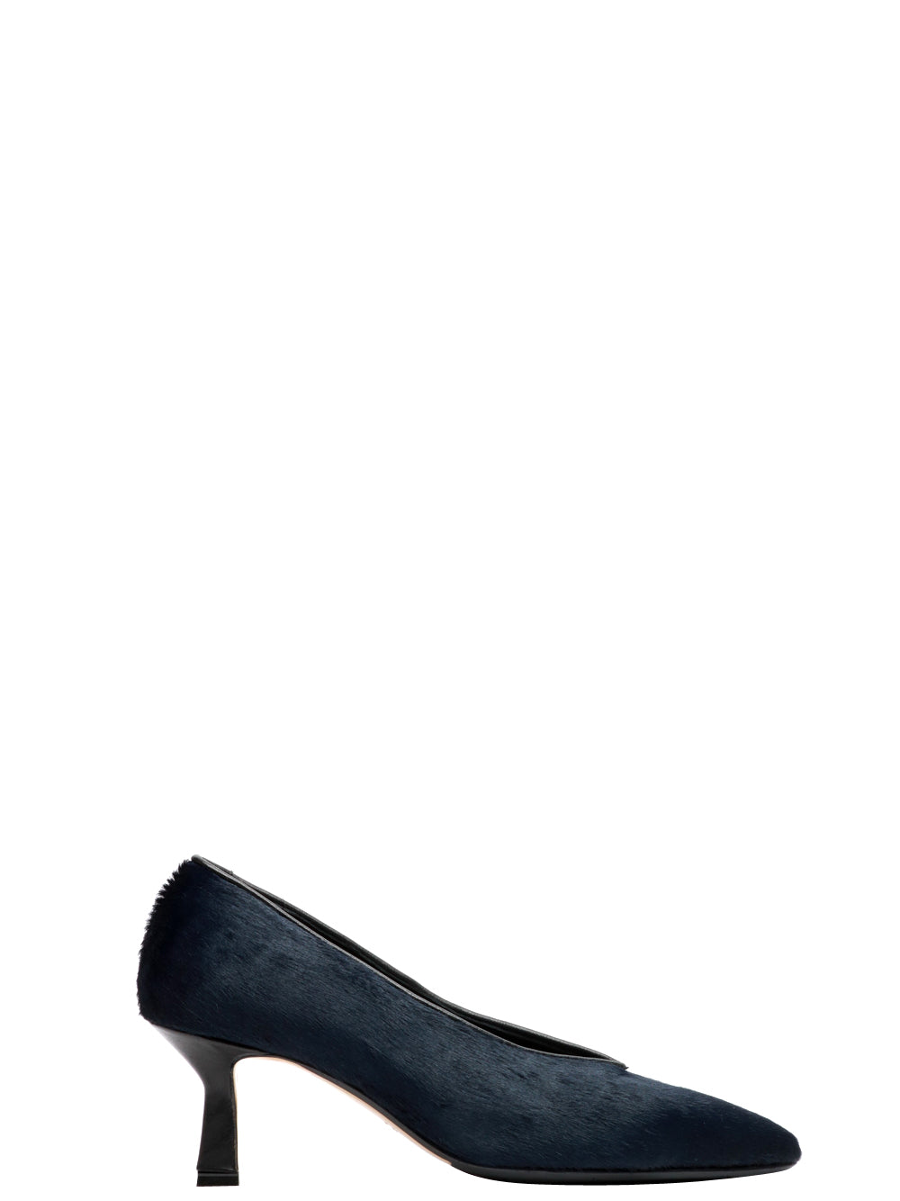 L'Arianna Scarpe Décolleté in Cavallino Blu Blu notte