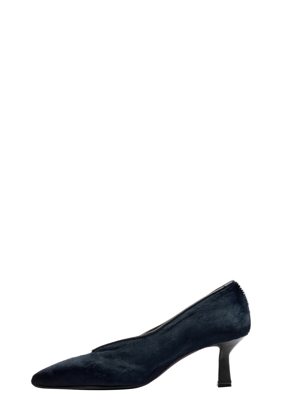 L'Arianna Scarpe Décolleté in Cavallino Blu Blu notte