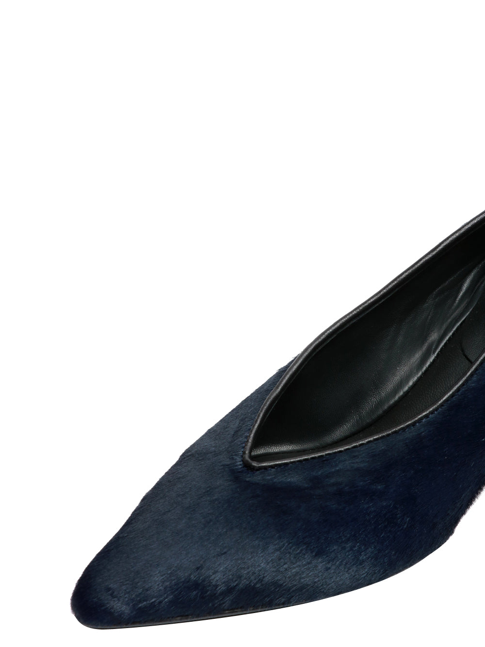 L'Arianna Scarpe Décolleté in Cavallino Blu Blu notte