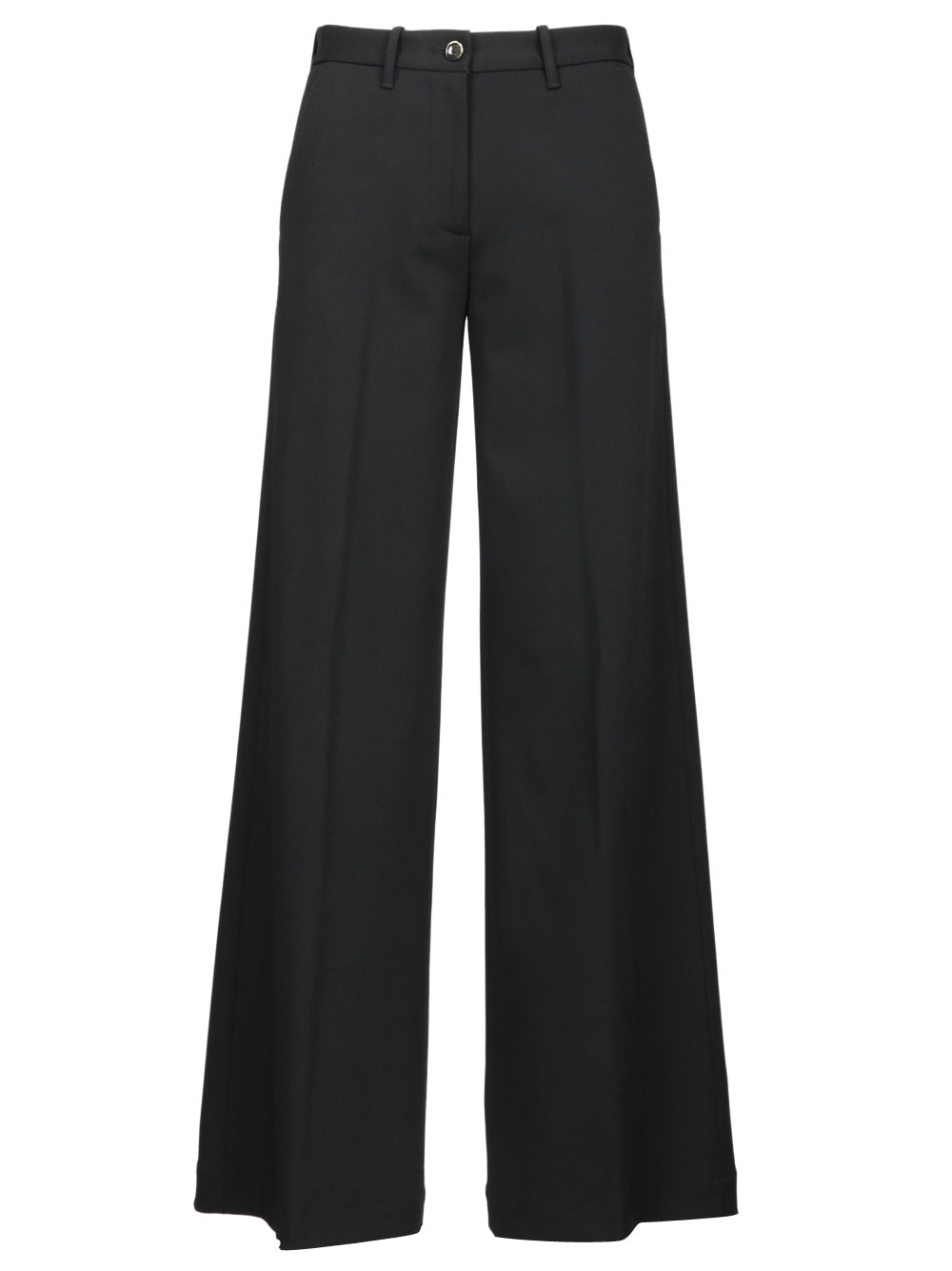 NINE INTHE MORNING Pantaloni Nadia Palazzo Neri Nero