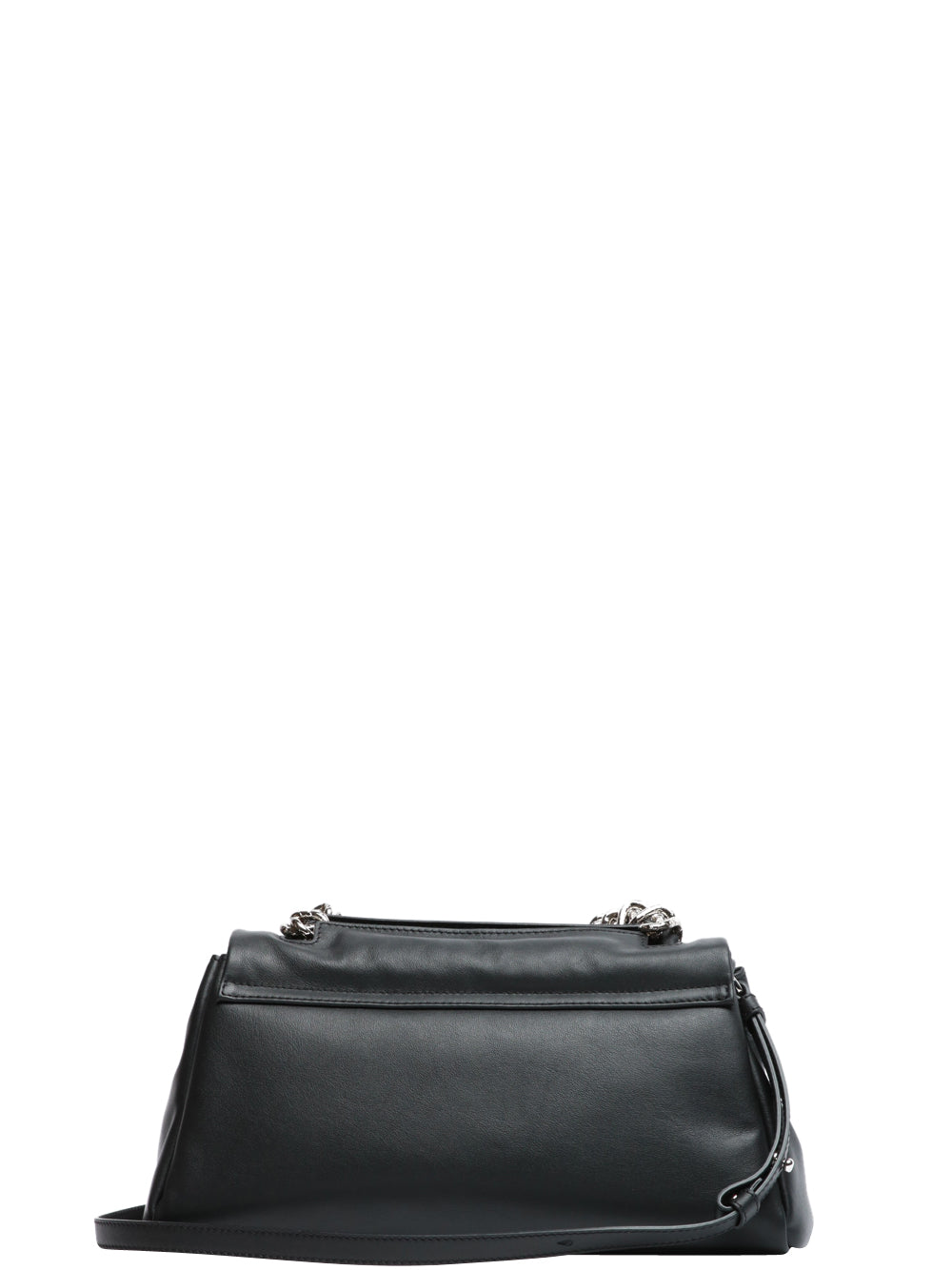 ORCIANI Borsa a Mano Sveva Longuette Bold in Pelle Nera Nero