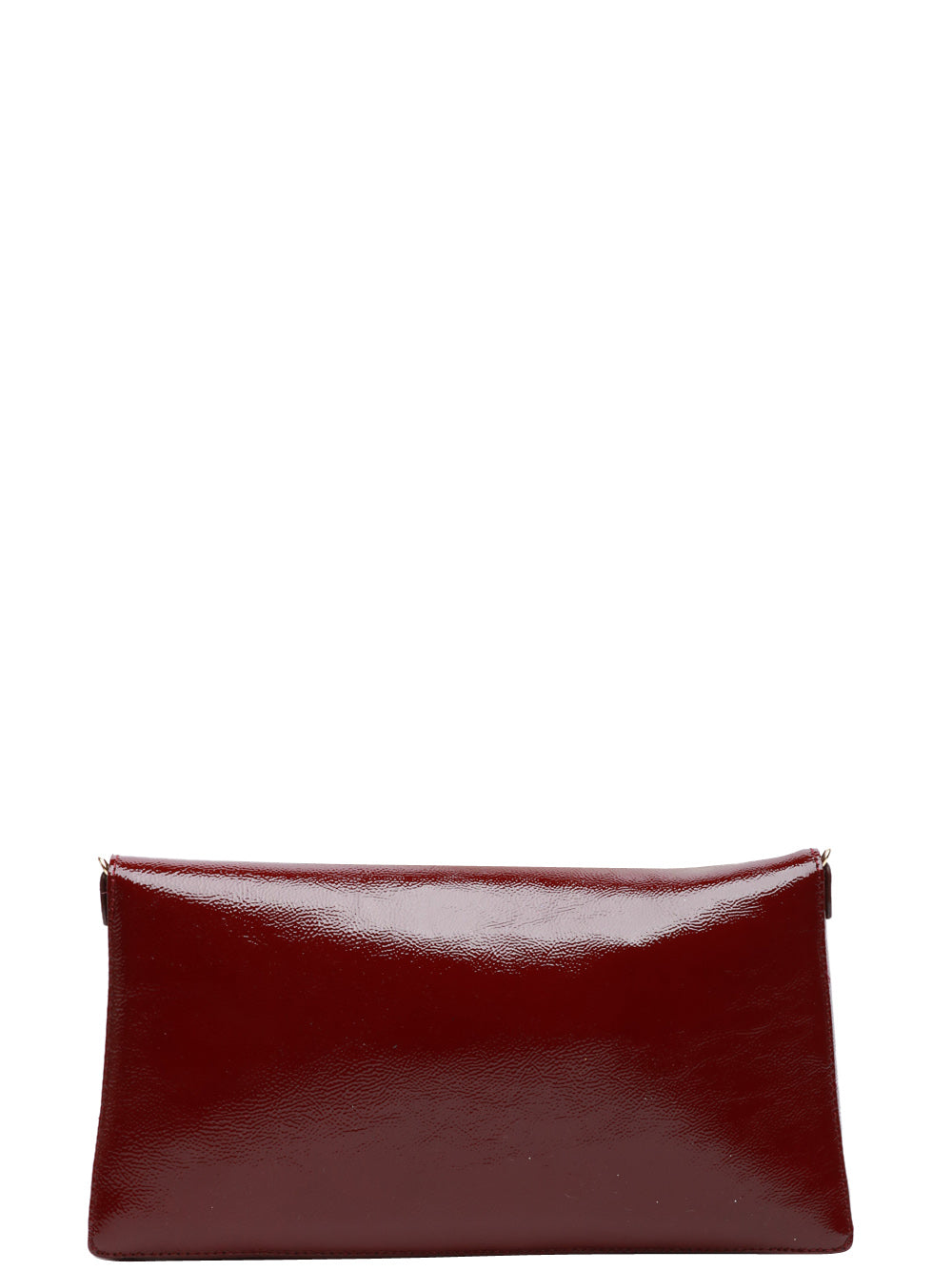 ORCIANI Borsa Pochette Gossip in Pelle Bordeaux Bordeaux