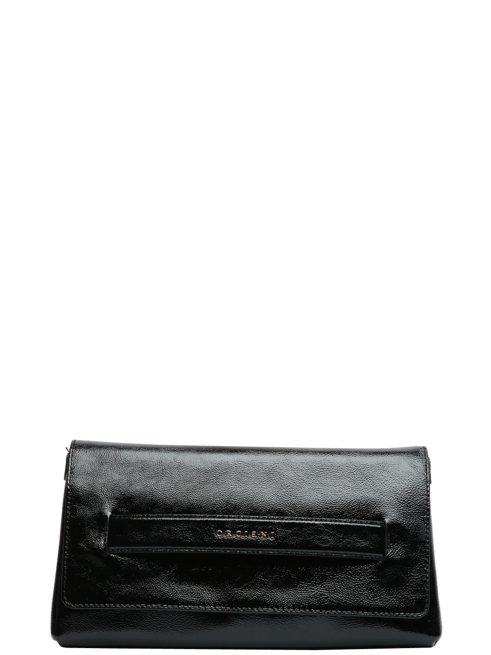 ORCIANI Borsa Pochette Gossip in Pelle Nera Nero