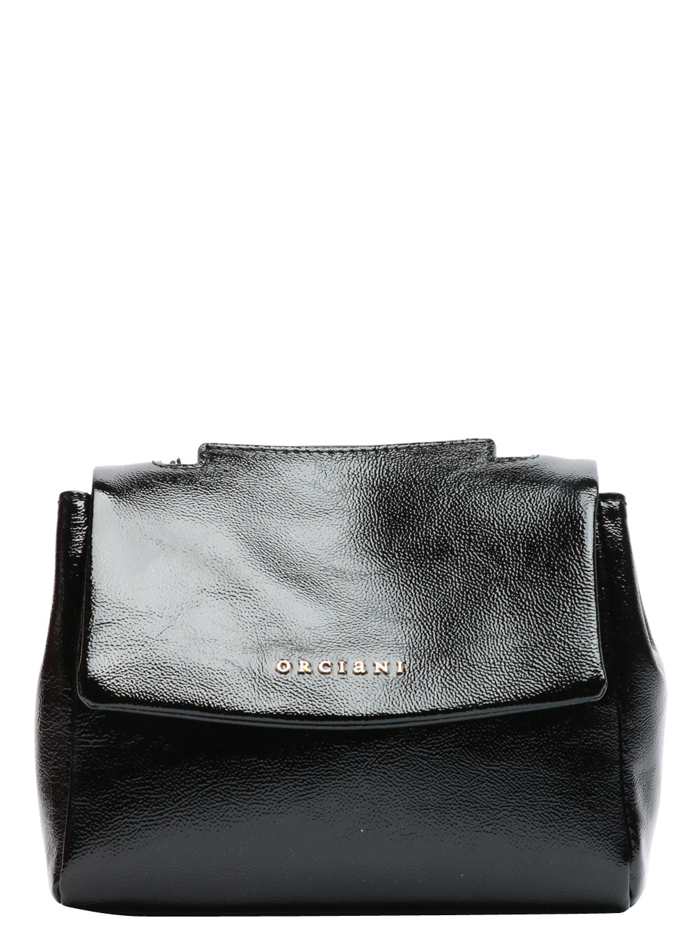 ORCIANI Borsa Sveva Sense Mini in Pelle Nera Nero