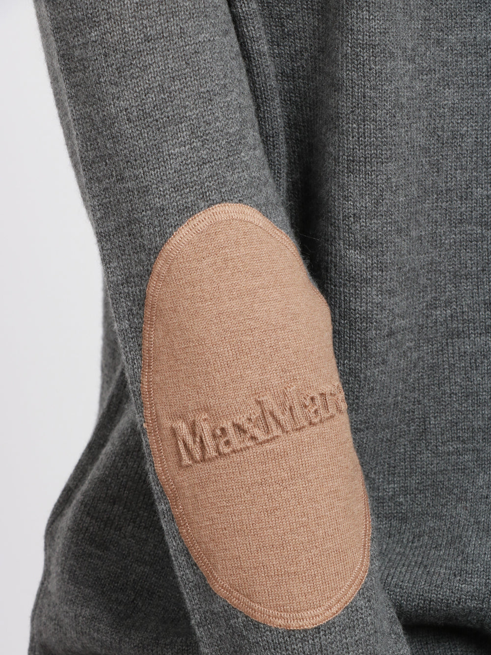 S MAXMARA Cardigan Apollo taglio Maschile in Lana Grigio Grigio