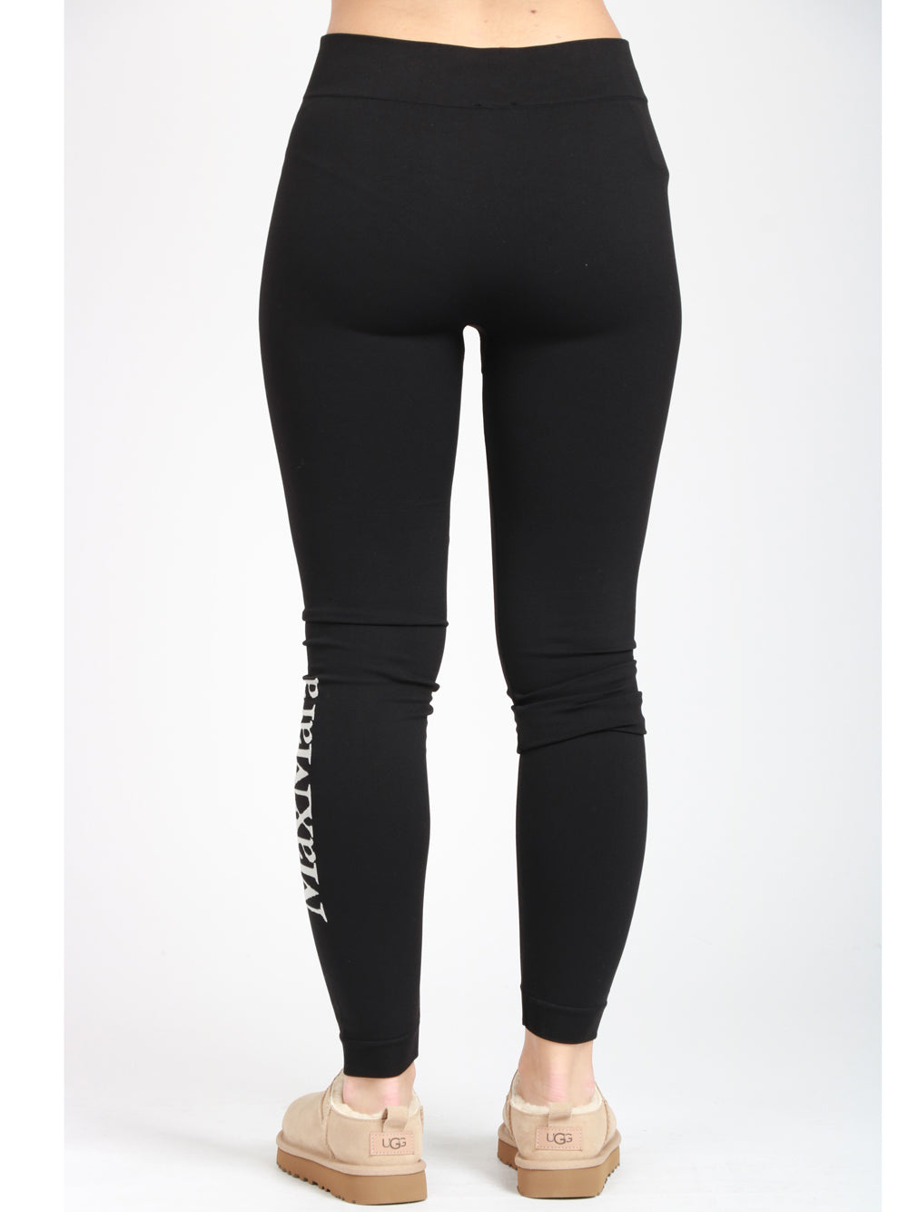 S MAXMARA Legging Basilea tessuto Tecnico Nero Nero