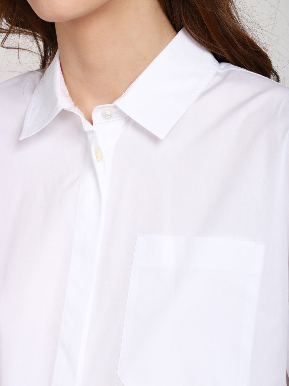 S MAXMARA Camicia Gerona in Cotone Bianca Bianco